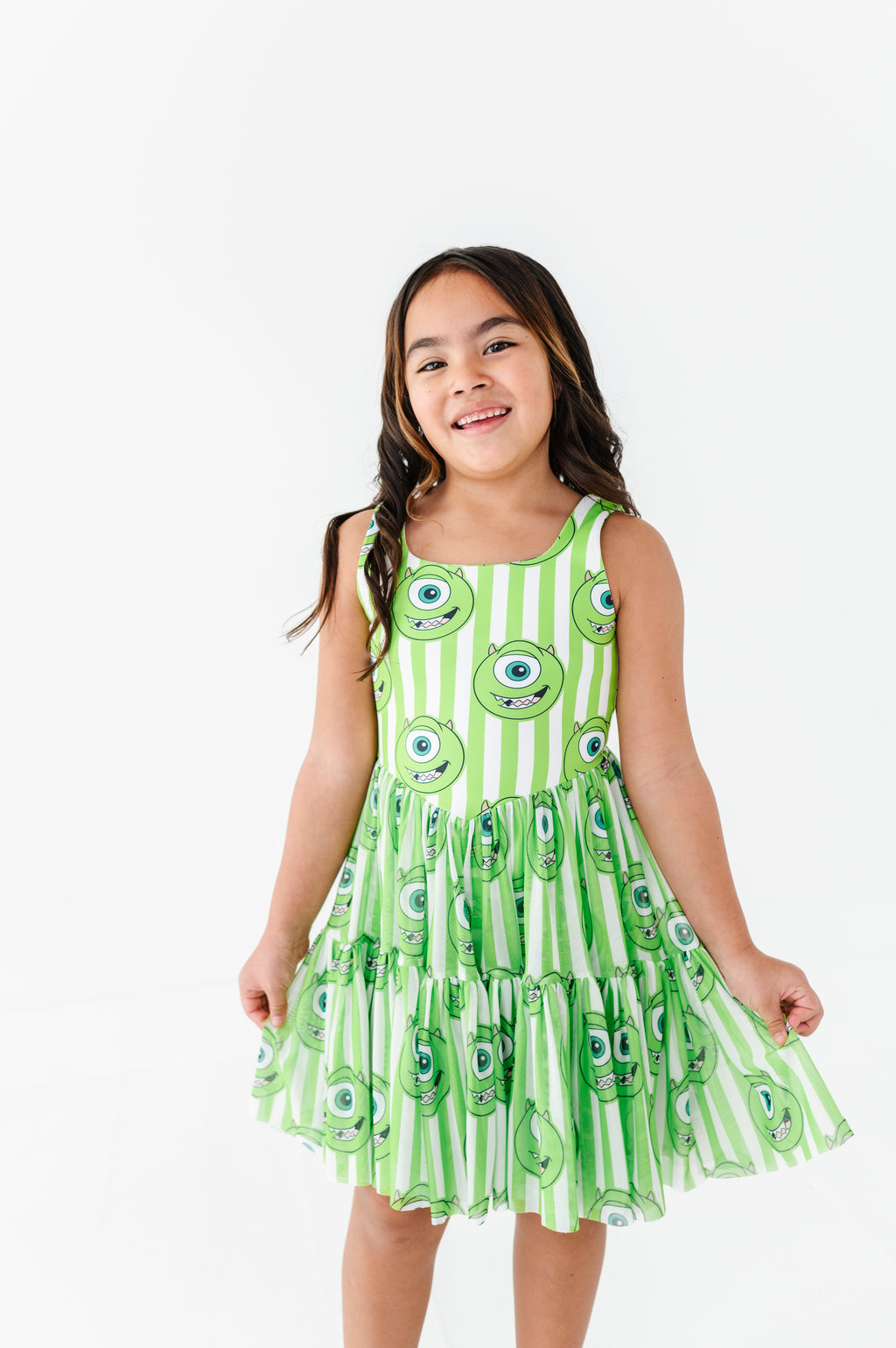MONSTER MIKE Stripe (KIDS) | Mesh DRESS