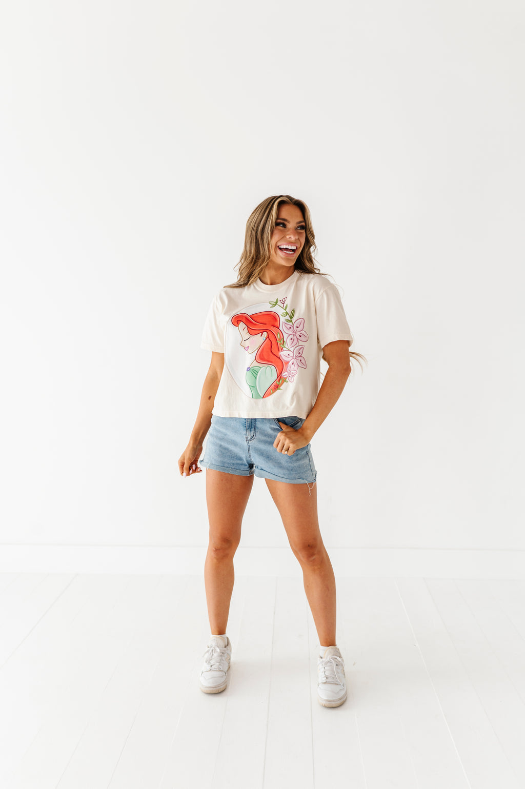 Ariel | ADULT tees (*CROP + FULL LENGTH HERE)