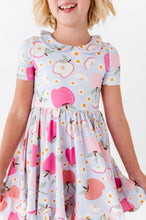 Load image into Gallery viewer, APPLEY | Collared Twirl Dress