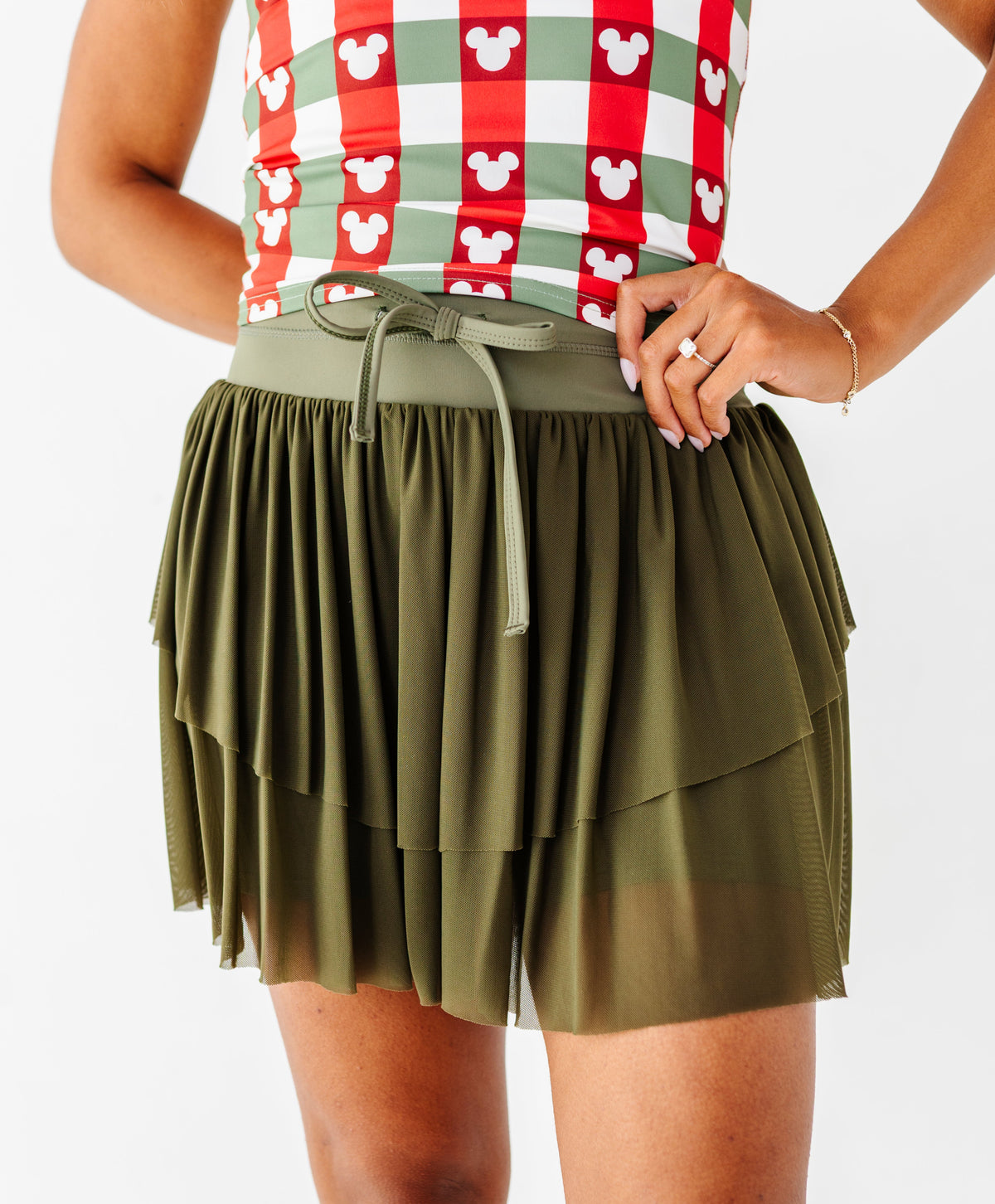 Pine | ADULT Mesh Skort