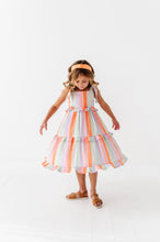 Load image into Gallery viewer, Sorbet Stripe | STRAPPY DRESS