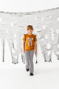 Striped Bow| TEE