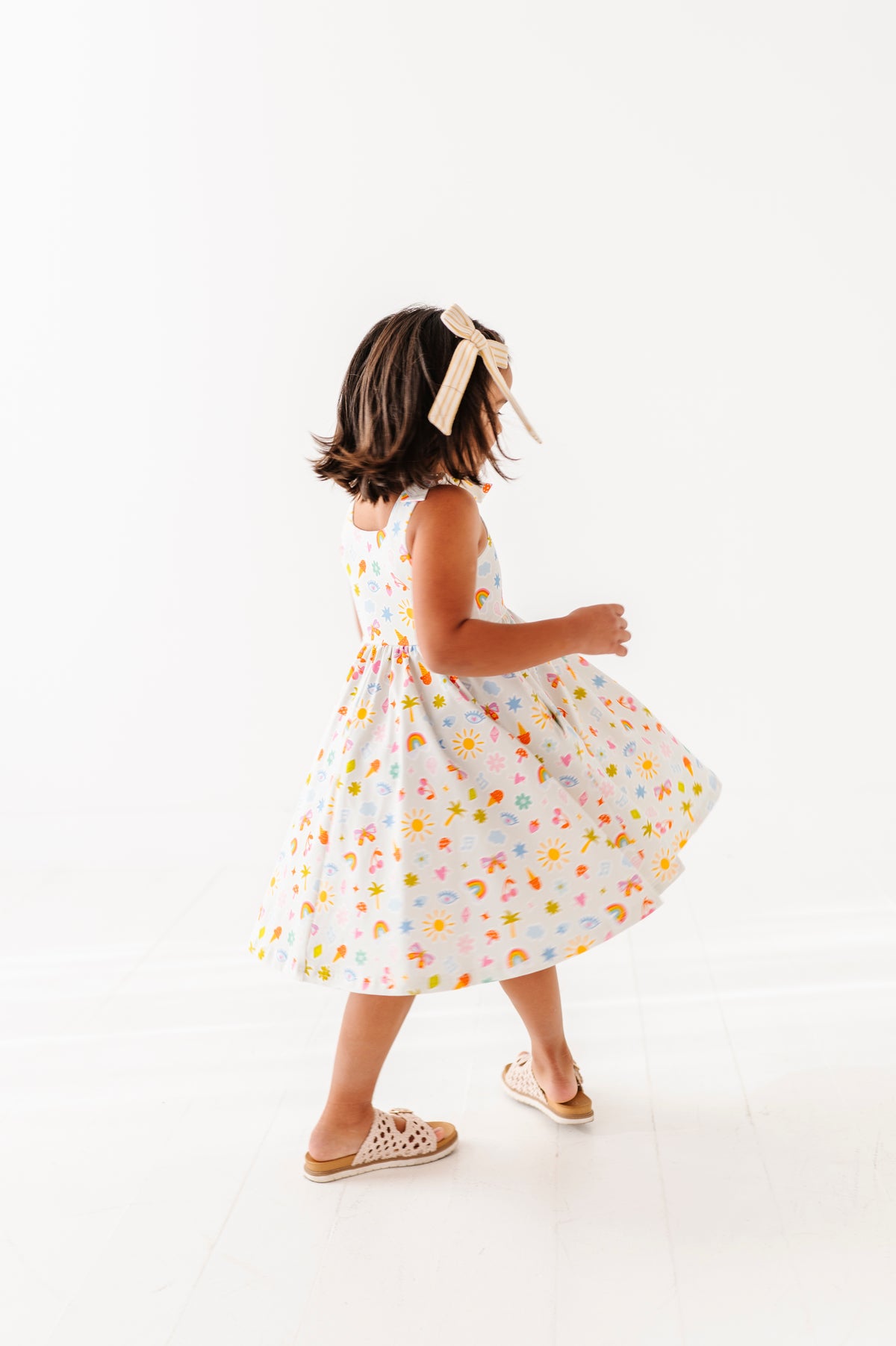 Girly Summer | Tie-Strap Twirl Dress