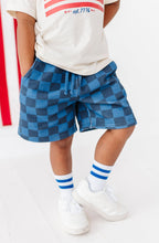 Load image into Gallery viewer, Dark Blue Check | BOYS Shorts
