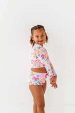 Load image into Gallery viewer, Poppy: Criss Cross Rashguard TWO-PIECE