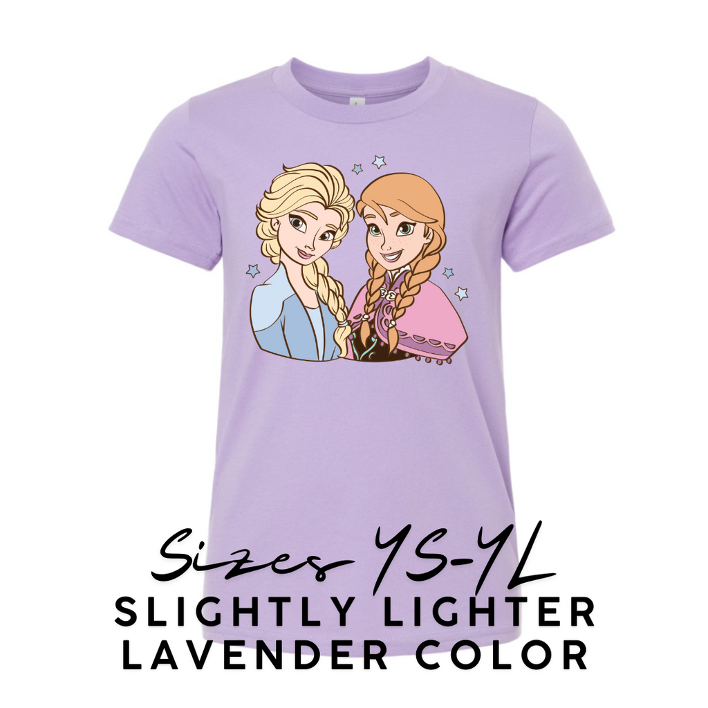 ICE SISTERS | LILAC KIDS TEE