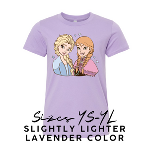 ICE SISTERS | LILAC KIDS TEE (*SHIPS EARLY-FEB)