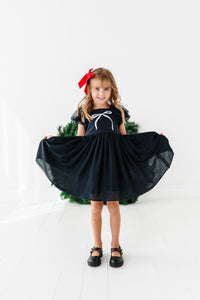 Black | Bow Party Dress