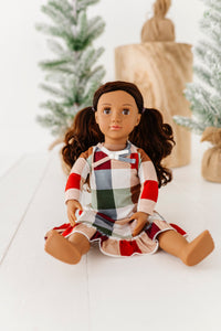 Holiday Plaid | DOLL DRESS