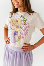 Load image into Gallery viewer, Rapunzel | ADULT tees (*CROP + FULL LENGTH HERE)