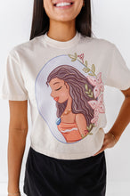 Load image into Gallery viewer, Moana | ADULT tee (CROP + FULL LENGTH HERE)