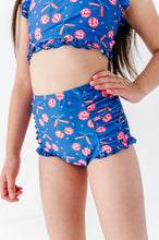 Load image into Gallery viewer, Disco Party in the USA | Bandeau Ruffle 2-Piece