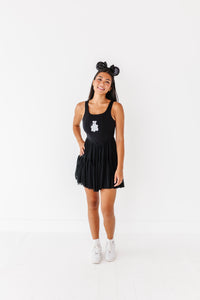 Minnie Ghost BLACK | (ADULT) Mesh DRESS