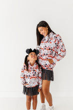 Load image into Gallery viewer, Groovy Minnie Ghosts | KIDS 1/4th Zip Up