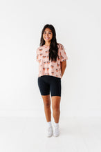Load image into Gallery viewer, TAN Piggy Pumpkins | ADULT Boxy Crop