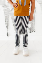 Load image into Gallery viewer, Espresso Striped | (SLIM) LEGGING