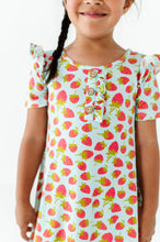 Load image into Gallery viewer, Strawberry | Bamboo Nightgown (12/18 months ONLY left)