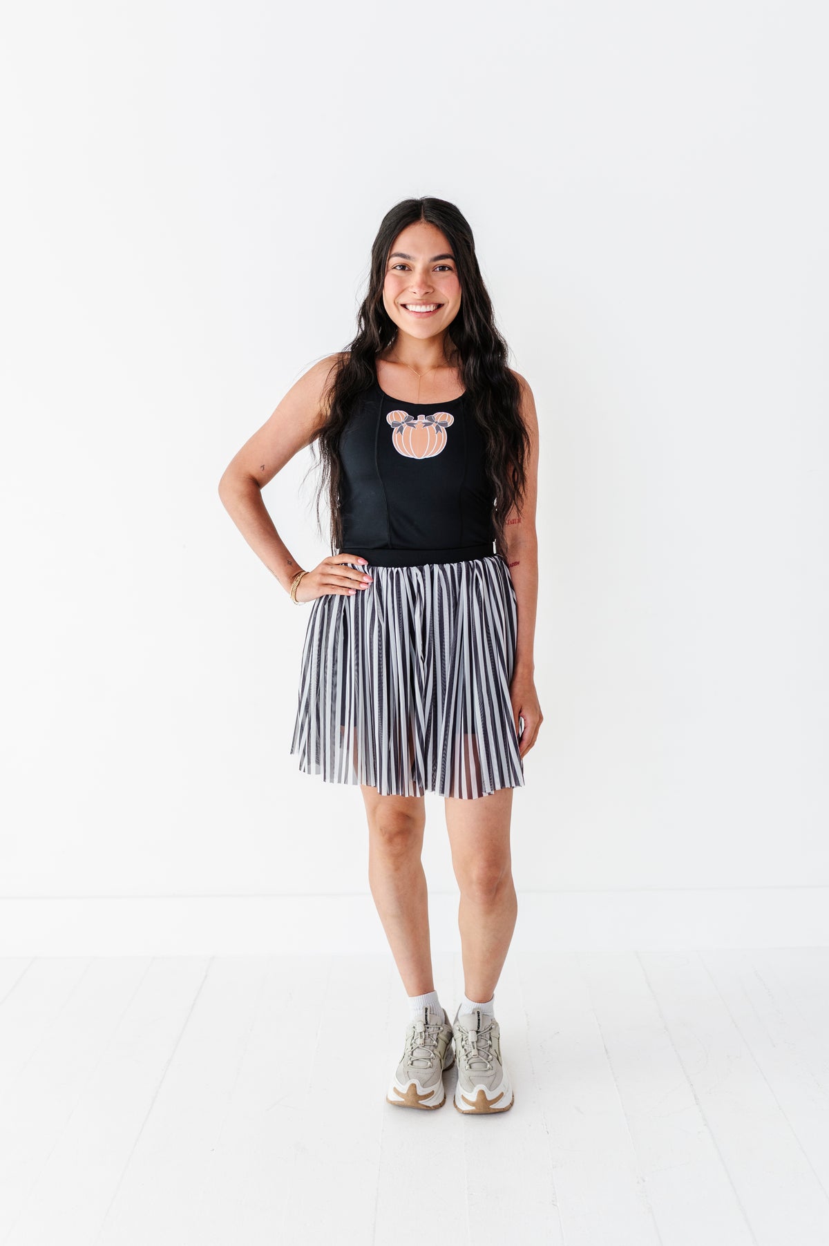Black Piggy Pumpkin | ADULT Tank