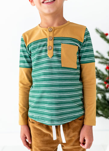 Evergreen Stripes | HENLEY