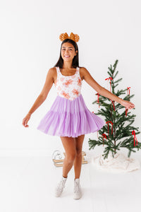 Lavender Gingerbread | (ADULT) Mesh DRESS