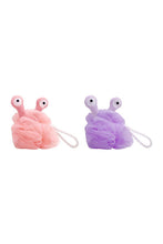 Load image into Gallery viewer, Alien Mesh Bath Sponge Set (2 piece)