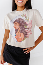 Load image into Gallery viewer, Moana | ADULT tee (CROP + FULL LENGTH HERE)