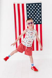 Red | Vintage CARGO Shorts