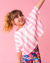 Load image into Gallery viewer, Cotton Candy Stripe | Boxy Crop