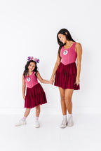 Mulan (ADULT) | Wine Mesh DRESS