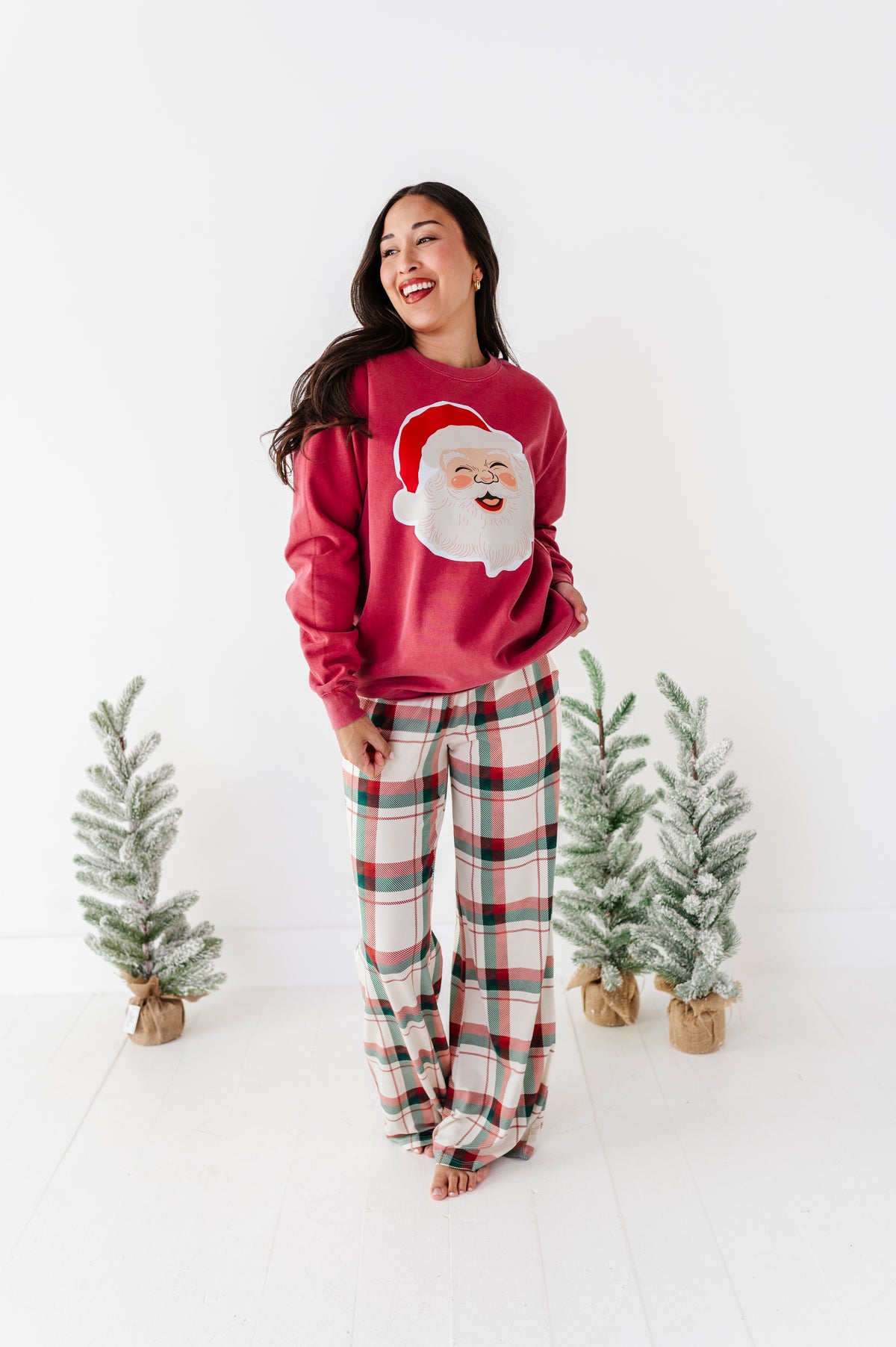 Crimson Santa | ADULT SWEATSHIRT