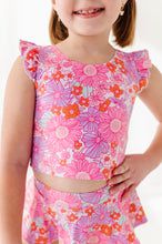 Load image into Gallery viewer, Neon Floral: Skirted TWO-PIECE