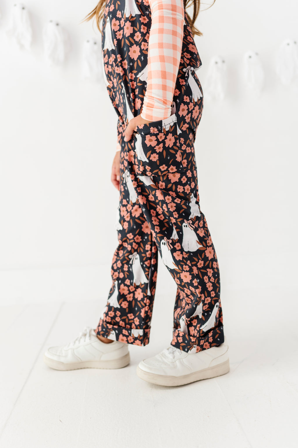 Boho Ghostie | Twisty back Romper (with shirt!)