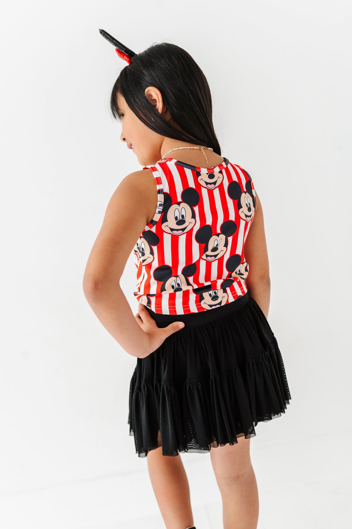 MICKEY Stripe (KIDS) | FRONT-TIE TANK
