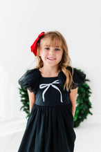 Load image into Gallery viewer, Black | Bow Party Dress