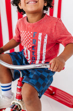 Load image into Gallery viewer, Freedom Flag | Red BOYS Tee