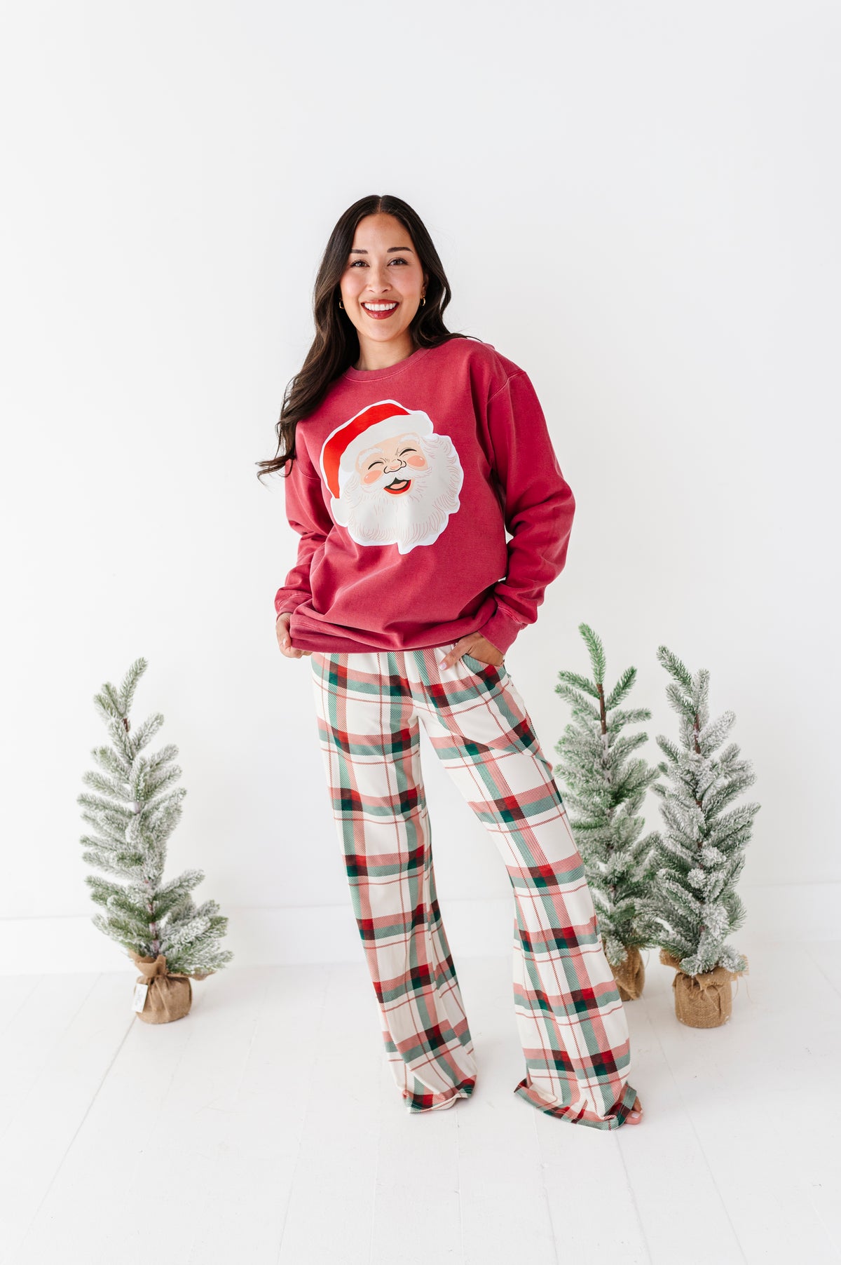 Crimson Santa | ADULT SWEATSHIRT