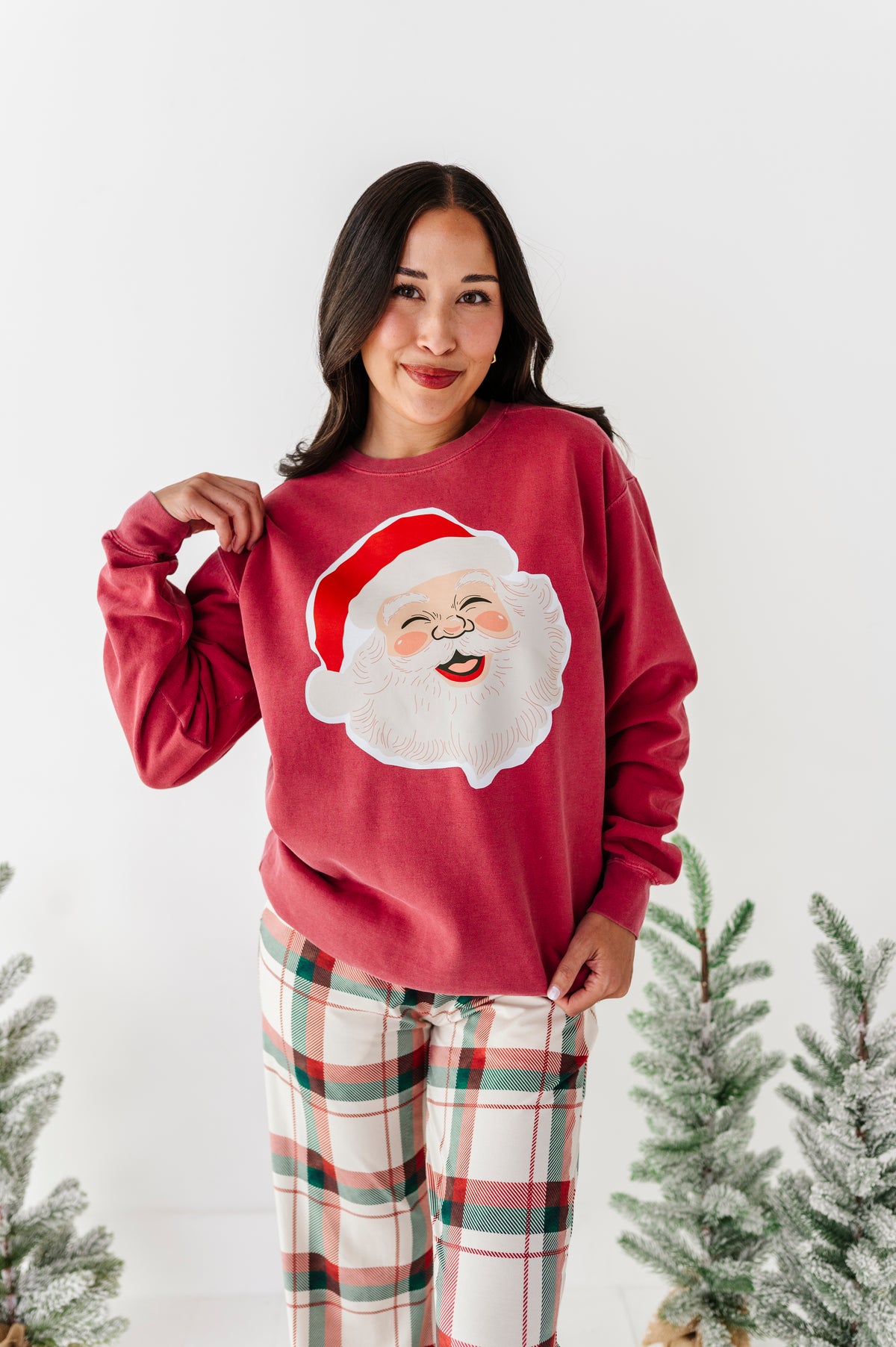 Crimson Santa | ADULT SWEATSHIRT