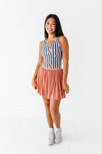 Load image into Gallery viewer, Striped Mickey Pumpkin | ADULT Tank