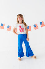 Load image into Gallery viewer, BLUE Spangled Stripes | FLARES