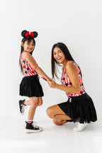 MICKEY Stripe (ADULT) | FRONT-TIE TANK