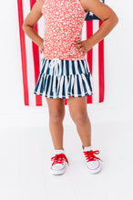 Load image into Gallery viewer, Americana Red Floral | Ribbed Tank