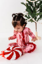 Load image into Gallery viewer, Peppermint Bows | ONE-Piece ZIP