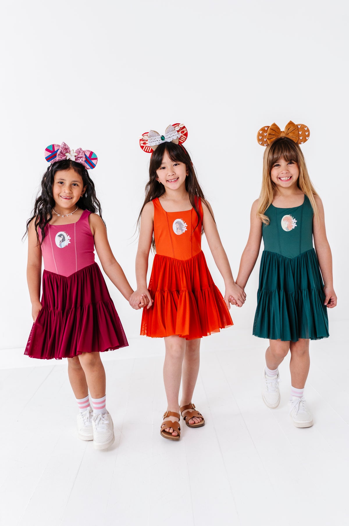 Mulan (KIDS) | Wine Mesh DRESS