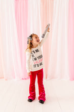 Load image into Gallery viewer, It’s Me, Valentine | Cream Ruffle Long Sleeve