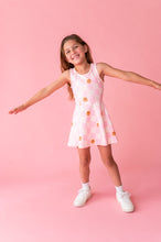 Load image into Gallery viewer, Happy Hopscotch | Twisty Back Active Dress (with shorts!)