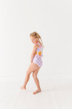 Load image into Gallery viewer, Smilies + Check: Ruffle TWO-PIECE Tankini