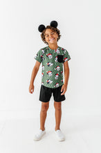 Load image into Gallery viewer, Mickey's Evergreen Check | KIDS Dri-Fit Tee