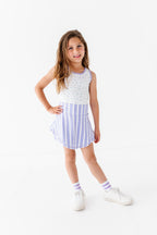 Lavender Petite Floral | Retro Tank SET