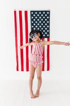Load image into Gallery viewer, Spangled Stripes | Star Button TWO-PIECE
