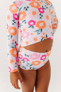 Poppy: Criss Cross Rashguard TWO-PIECE